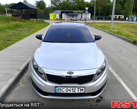 Сірий Кіа K5, об'ємом двигуна 2 л та пробігом 182 тис. км за 8400 $, фото 1 на Automoto.ua