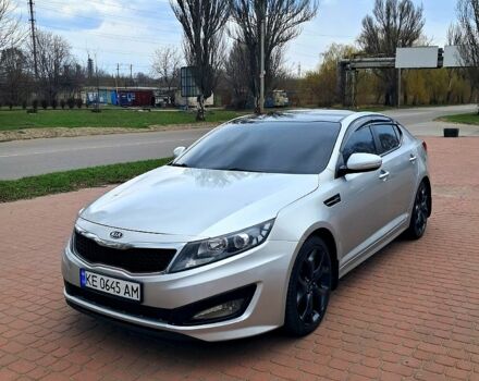 Сірий Кіа K5, об'ємом двигуна 2 л та пробігом 174 тис. км за 8000 $, фото 1 на Automoto.ua