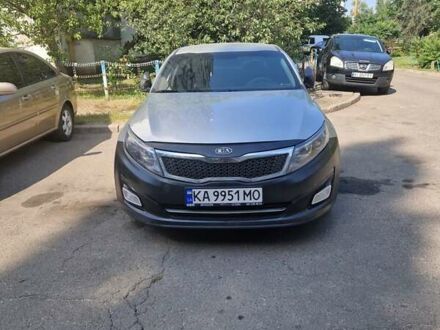Серый Киа K5, объемом двигателя 2 л и пробегом 355 тыс. км за 6500 $, фото 1 на Automoto.ua
