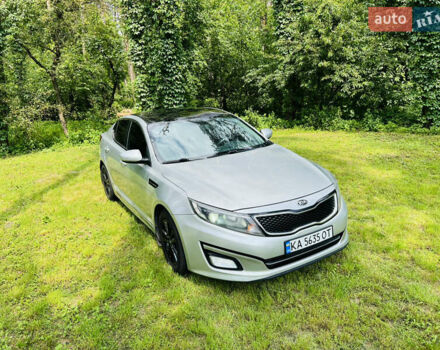 Серый Киа K5, объемом двигателя 2 л и пробегом 440 тыс. км за 8500 $, фото 1 на Automoto.ua