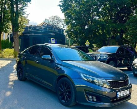 Серый Киа K5, объемом двигателя 2 л и пробегом 257 тыс. км за 9500 $, фото 1 на Automoto.ua
