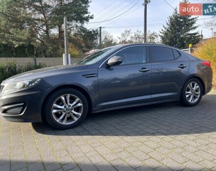 Серый Киа K5, объемом двигателя 2 л и пробегом 213 тыс. км за 8500 $, фото 1 на Automoto.ua