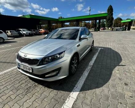 Серый Киа K5, объемом двигателя 2 л и пробегом 244 тыс. км за 7200 $, фото 1 на Automoto.ua