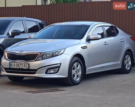 Серый Киа K5, объемом двигателя 2 л и пробегом 278 тыс. км за 8100 $, фото 1 на Automoto.ua