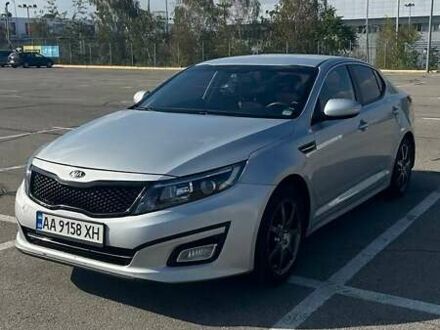 Серый Киа K5, объемом двигателя 2 л и пробегом 340 тыс. км за 8999 $, фото 1 на Automoto.ua