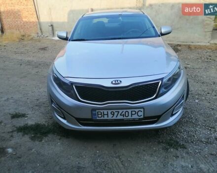 Серый Киа K5, объемом двигателя 2 л и пробегом 365 тыс. км за 8700 $, фото 1 на Automoto.ua