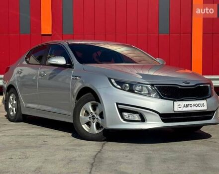Серый Киа K5, объемом двигателя 2 л и пробегом 224 тыс. км за 10490 $, фото 1 на Automoto.ua