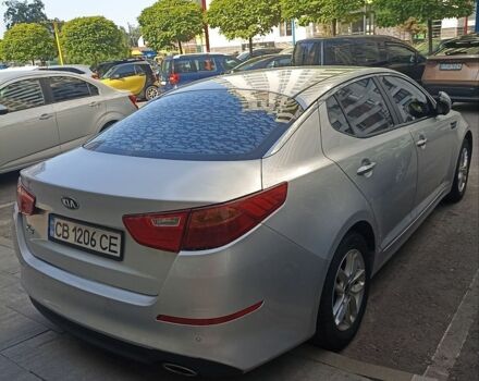 Серый Киа K5, объемом двигателя 2 л и пробегом 389 тыс. км за 7700 $, фото 1 на Automoto.ua