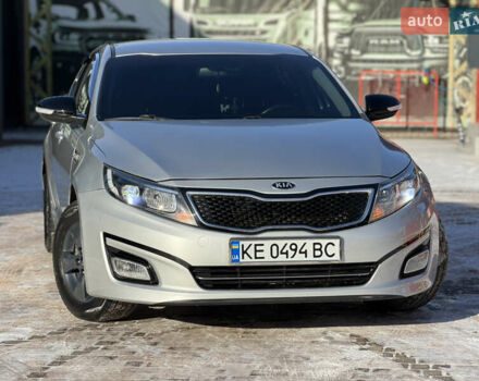 Серый Киа K5, объемом двигателя 2 л и пробегом 228 тыс. км за 10900 $, фото 1 на Automoto.ua