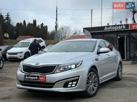 Киа K5 2014 в Виннице на Automoto.ua Серый Киа K5, объемом двигателя 2 л и пробегом 205 тыс. км за 10490 $, фото 1 на Automoto.ua