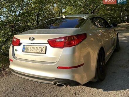 Киа K5 2014 в Тячеве на Automoto.ua Серый Киа K5, объемом двигателя 2 л и пробегом 350 тыс. км за 8100 $, фото 1 на Automoto.ua