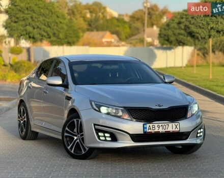 Серый Киа K5, объемом двигателя 2 л и пробегом 226 тыс. км за 11350 $, фото 1 на Automoto.ua