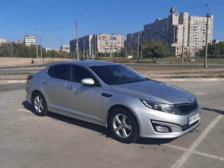 Киа K5 2014 в Запорожье на Automoto.ua Серый Киа K5, объемом двигателя 2 л и пробегом 177 тыс. км за 10400 $, фото 1 на Automoto.ua
