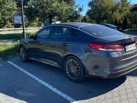 Сірий Кіа K5, об'ємом двигуна 2 л та пробігом 104 тис. км за 11500 $, фото 1 на Automoto.ua