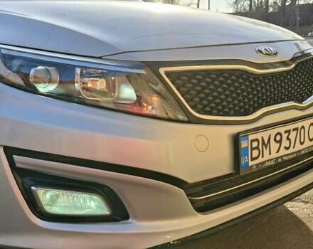 Серый Киа K5, объемом двигателя 2 л и пробегом 270 тыс. км за 8900 $, фото 1 на Automoto.ua