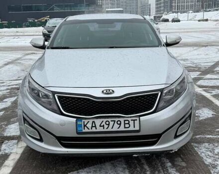 Серый Киа K5, объемом двигателя 2 л и пробегом 303 тыс. км за 9500 $, фото 1 на Automoto.ua