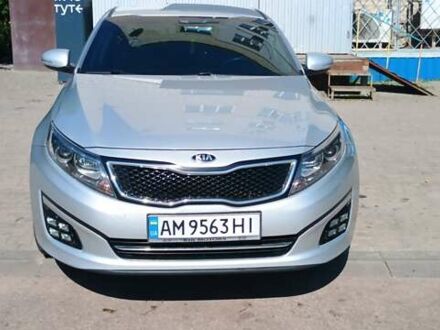 Кіа K5 2015 у Житомирі на Automoto.ua Сірий Кіа K5, об'ємом двигуна 2 л та пробігом 194 тис. км за 12800 $, фото 1 на Automoto.ua