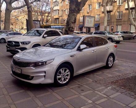 Сірий Кіа K5, об'ємом двигуна 2 л та пробігом 224 тис. км за 12500 $, фото 1 на Automoto.ua