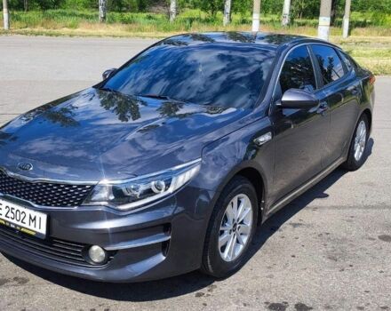 Серый Киа K5, объемом двигателя 2 л и пробегом 203 тыс. км за 13299 $, фото 1 на Automoto.ua