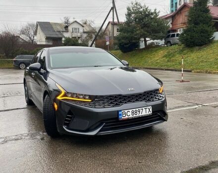 Серый Киа K5, объемом двигателя 1.6 л и пробегом 150 тыс. км за 18200 $, фото 1 на Automoto.ua