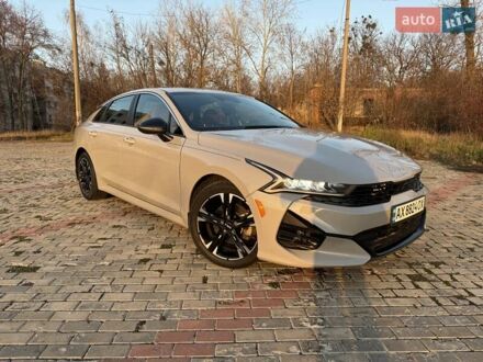 Серый Киа K5, объемом двигателя 1.6 л и пробегом 59 тыс. км за 21800 $, фото 1 на Automoto.ua