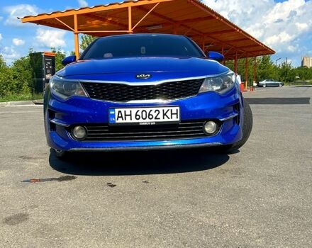 Синий Киа K5, объемом двигателя 2 л и пробегом 288 тыс. км за 11000 $, фото 4 на Automoto.ua