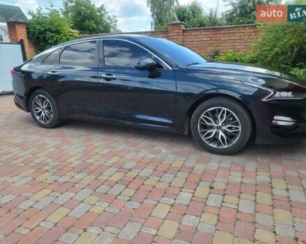 Синий Киа K5, объемом двигателя 2 л и пробегом 116 тыс. км за 24550 $, фото 1 на Automoto.ua