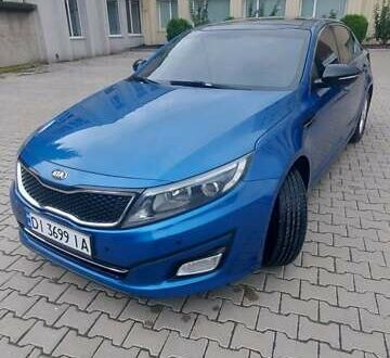 Киа K5 2013 в Хмельницком на Automoto.ua Синий Киа K5, объемом двигателя 2 л и пробегом 196 тыс. км за 10500 $, фото 1 на Automoto.ua
