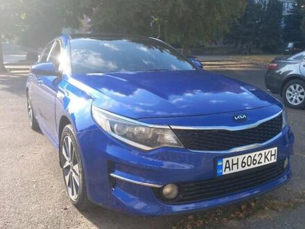 Кіа K5 2016 у Києві на Automoto.ua Синій Кіа K5, об'ємом двигуна 2 л та пробігом 559 тис. км за 11500 $, фото 1 на Automoto.ua
