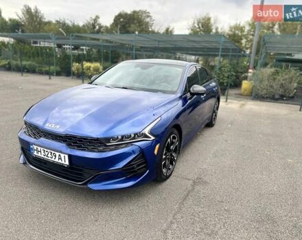 Синий Киа K5, объемом двигателя 1.6 л и пробегом 90 тыс. км за 23500 $, фото 1 на Automoto.ua