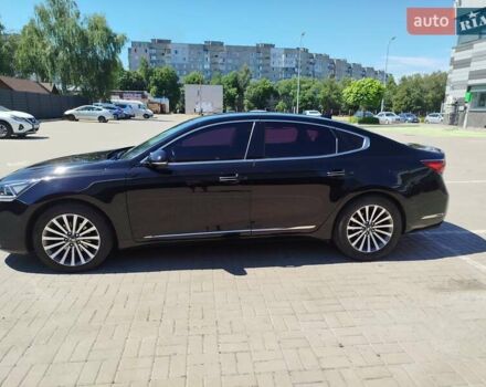 Черный Киа K7, объемом двигателя 3 л и пробегом 233 тыс. км за 14500 $, фото 2 на Automoto.ua