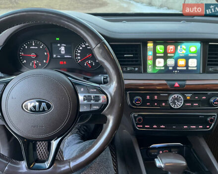 Черный Киа K7, объемом двигателя 2.2 л и пробегом 240 тыс. км за 18999 $, фото 80 на Automoto.ua