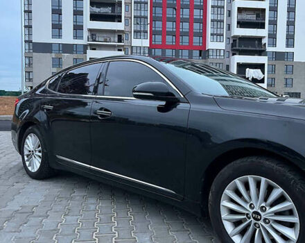 Черный Киа K7, объемом двигателя 3 л и пробегом 180 тыс. км за 13500 $, фото 2 на Automoto.ua