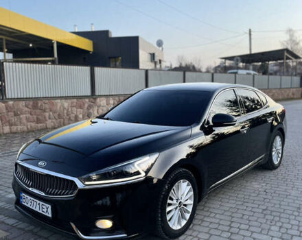 Черный Киа K7, объемом двигателя 2.2 л и пробегом 240 тыс. км за 18999 $, фото 6 на Automoto.ua