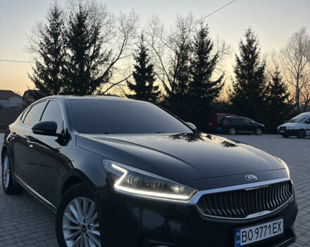 Черный Киа K7, объемом двигателя 2.2 л и пробегом 240 тыс. км за 18999 $, фото 3 на Automoto.ua