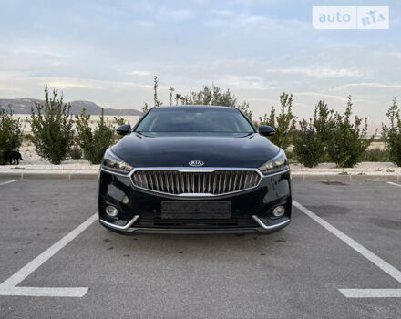 Черный Киа K7, объемом двигателя 3 л и пробегом 170 тыс. км за 15990 $, фото 5 на Automoto.ua