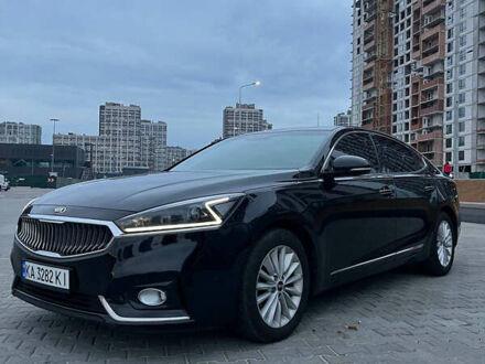 Черный Киа K7, объемом двигателя 3 л и пробегом 180 тыс. км за 13500 $, фото 1 на Automoto.ua