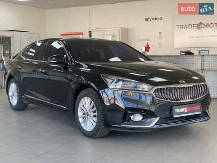 Чорний Кіа K7, об'ємом двигуна 3 л та пробігом 292 тис. км за 18490 $, фото 1 на Automoto.ua