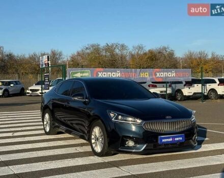 Синий Киа K7, объемом двигателя 3 л и пробегом 210 тыс. км за 16200 $, фото 2 на Automoto.ua