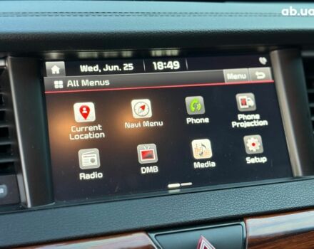 Синій Кіа K7, об'ємом двигуна 3 л та пробігом 195 тис. км за 18490 $, фото 33 на Automoto.ua