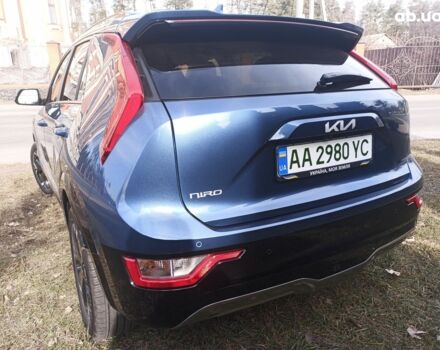 Синий Киа Niro EV, объемом двигателя 10.85 л и пробегом 7 тыс. км за 25990 $, фото 2 на Automoto.ua