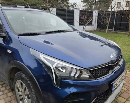 Синій Кіа Rio X, об'ємом двигуна 1.59 л та пробігом 185 тис. км за 16000 $, фото 1 на Automoto.ua