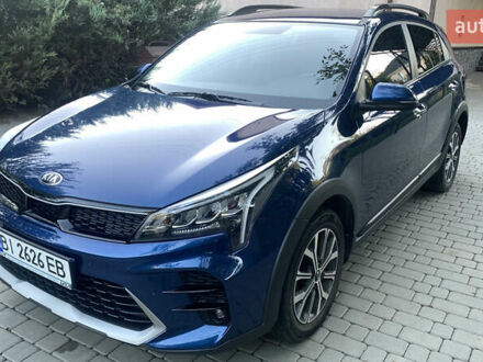 Синій Кіа Rio X, об'ємом двигуна 1.59 л та пробігом 20 тис. км за 19000 $, фото 1 на Automoto.ua