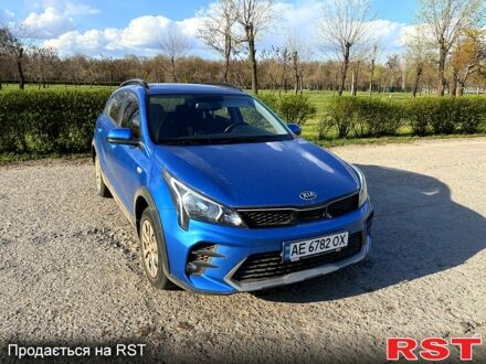 Киа Rio X 2021 в Кривом Роге на Automoto.ua Синий Киа Rio X, объемом двигателя 1.4 л и пробегом 20 тыс. км за 18100 $, фото 1 на Automoto.ua