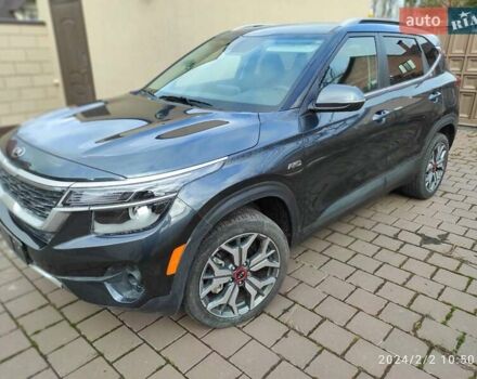 Серый Киа Seltos, объемом двигателя 1.59 л и пробегом 17 тыс. км за 21700 $, фото 1 на Automoto.ua
