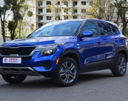 Синий Киа Seltos, объемом двигателя 0 л и пробегом 2 тыс. км за 22500 $, фото 1 на Automoto.ua