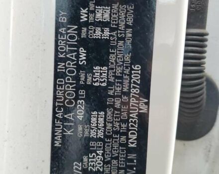 Білий Кіа Soul, об'ємом двигуна 2 л та пробігом 35 тис. км за 6000 $, фото 12 на Automoto.ua