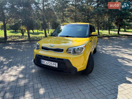 Желтый Киа Soul, объемом двигателя 2 л и пробегом 260 тыс. км за 8700 $, фото 1 на Automoto.ua