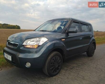 Синий Киа Soul, объемом двигателя 1.59 л и пробегом 159 тыс. км за 6000 $, фото 1 на Automoto.ua