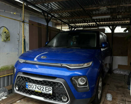Синий Киа Soul, объемом двигателя 2 л и пробегом 52 тыс. км за 16000 $, фото 1 на Automoto.ua